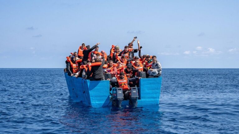 rescue mission of doctors without borders in the central mediterranean sea 16 mar 2024