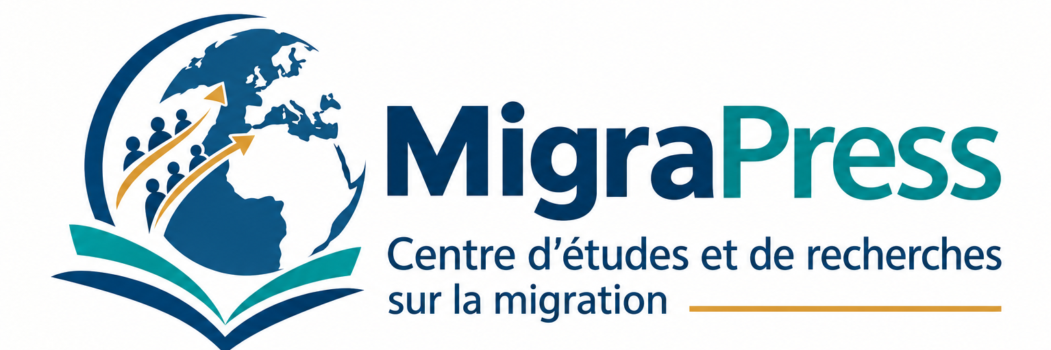logo migrapress globe et migration